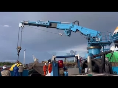 Żuraw przybrzeżny z wysięgnikiem teleskopowym OUCO 0.9T21.6M